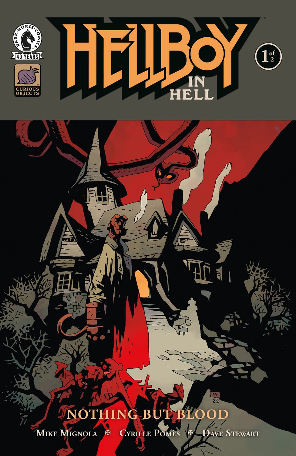 Mike Mignola And Cyrille Pomès Do Hellboy In Hell: Nothing But Blood