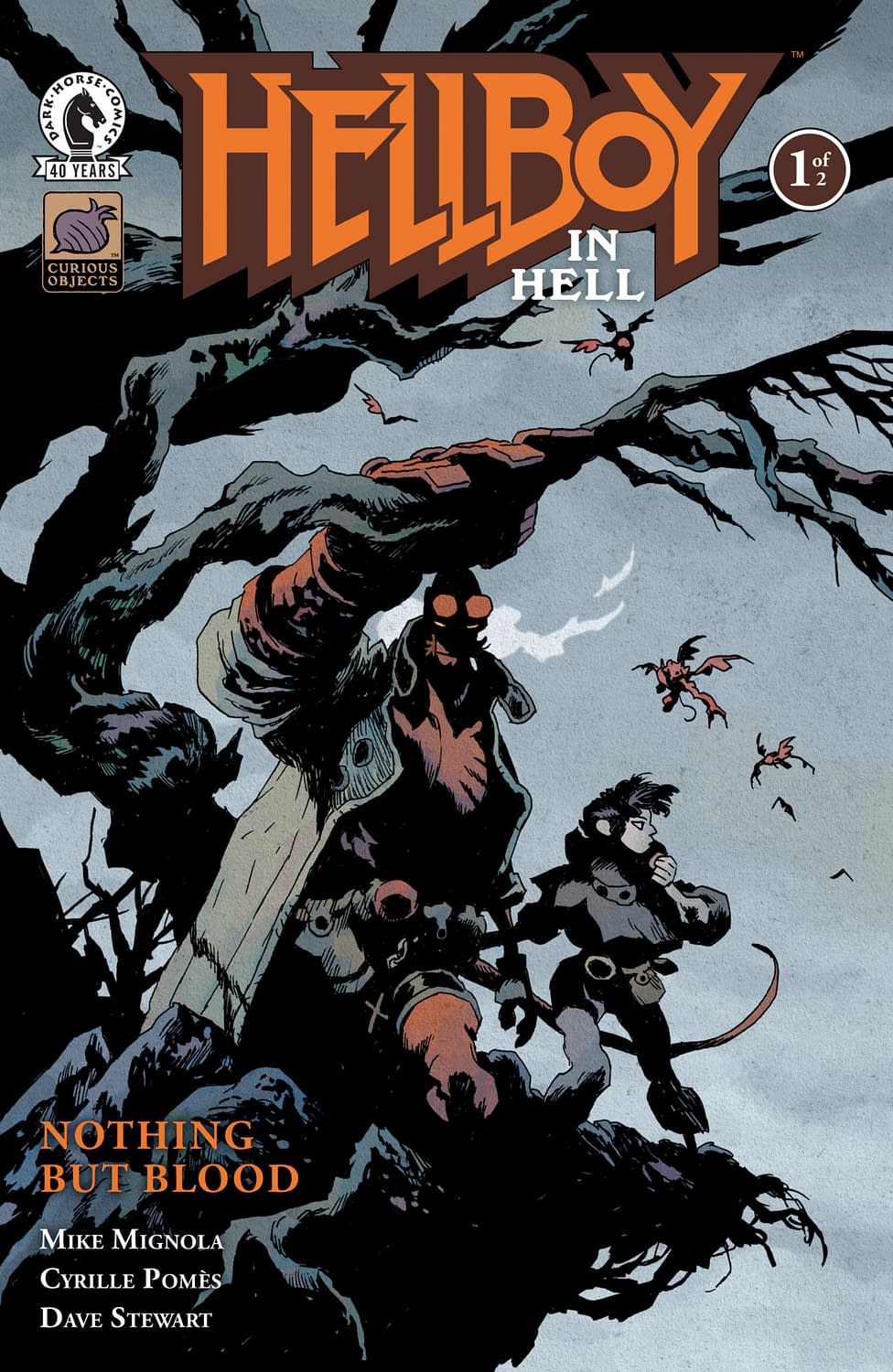 Mike Mignola And Cyrille Pomès Do Hellboy In Hell: Nothing But Blood
