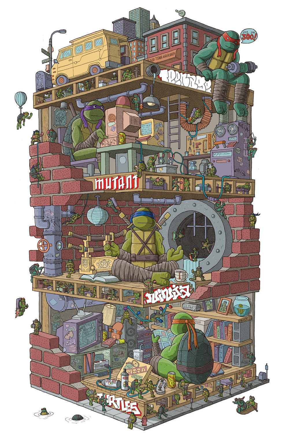 Exclusive: IDW SDCC Exclusives: Godzilla, Hello Kitty, Star Trek, TMNT