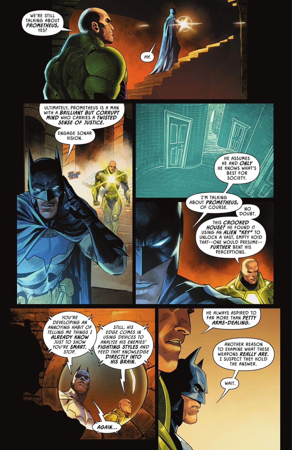 Justice League Knight Vision