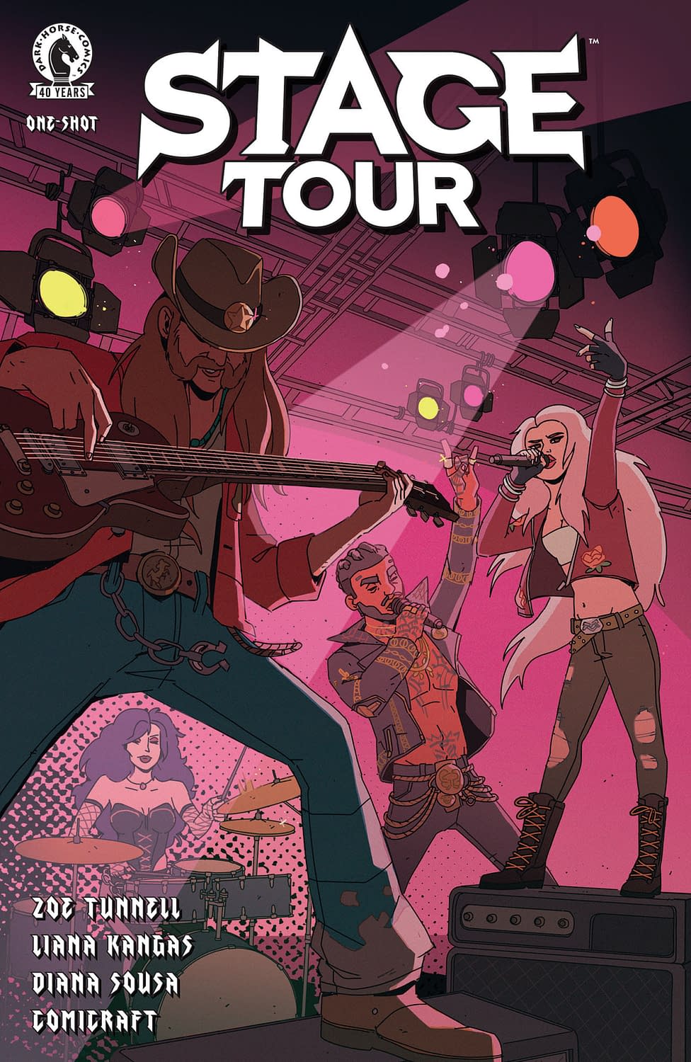 Dark Horse Surprise-Launches Stage Tour Comic At San Diego Comic-Con
