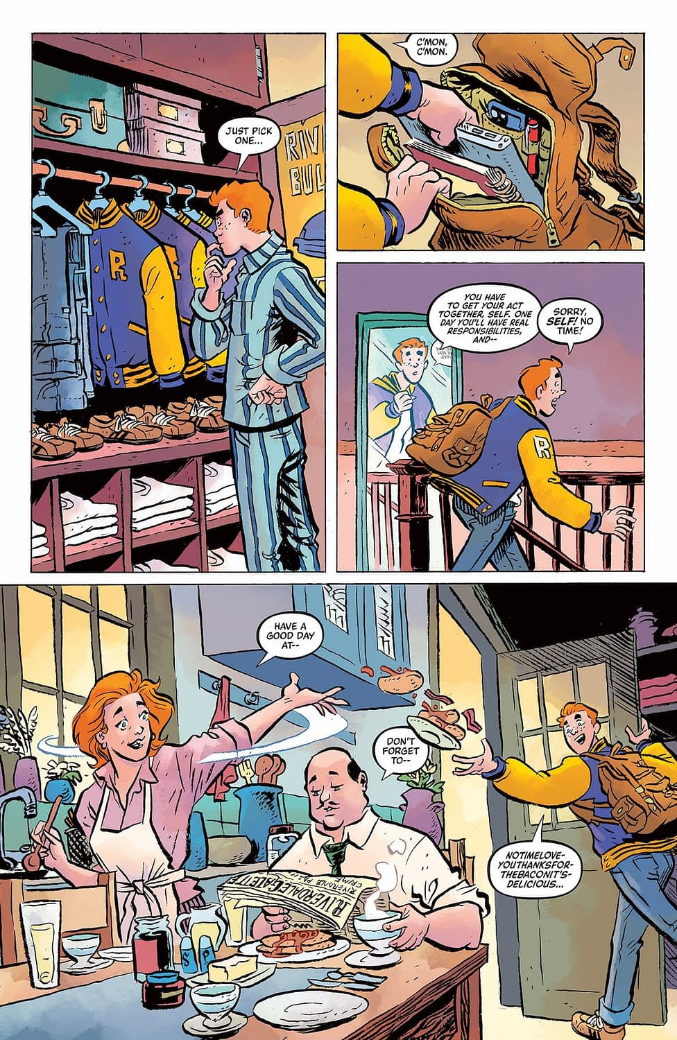 Travis Charest Comes To Archie #1 At Oni Press Which Jumps To 40 Pages