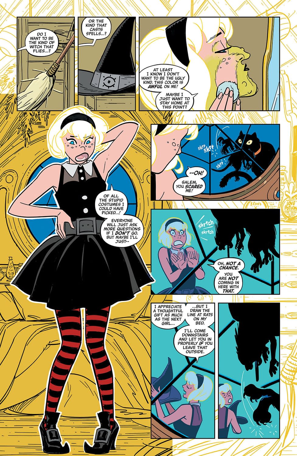 Oni Press' Sabrina Goes Satanic To Match Marvel's Midnight Discounts