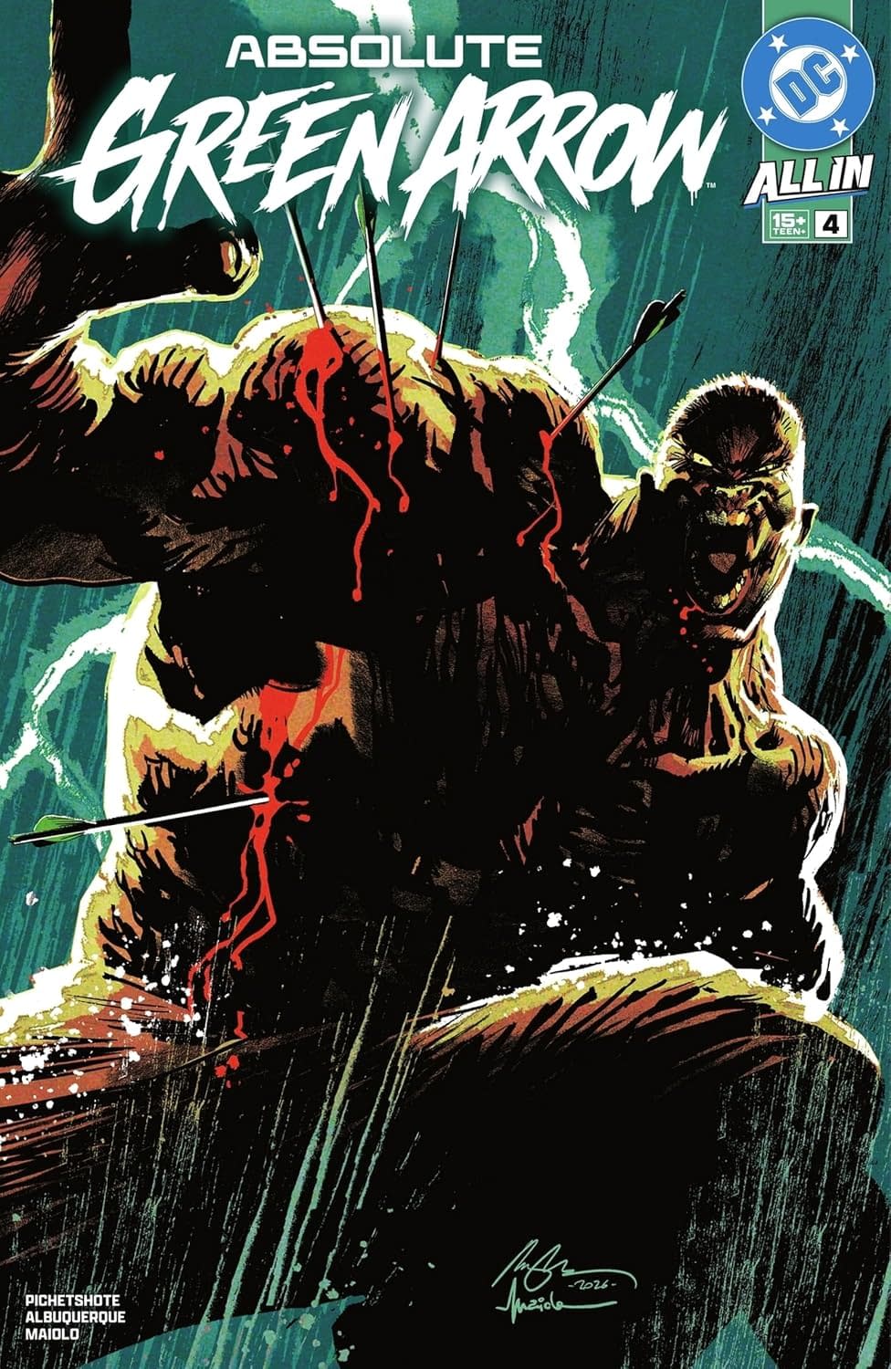 Absolute Green Arrow Tops Fifty Most Anticipated Comics This Wednesday