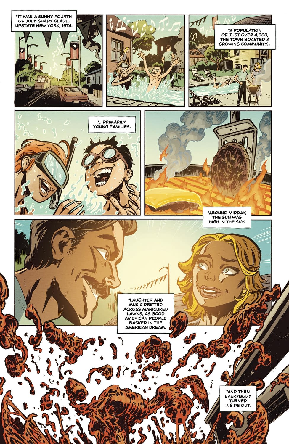 Dan Watters and Brian Level Drop Exclusive New Creator-Owned Series on Local Comic Shop Day