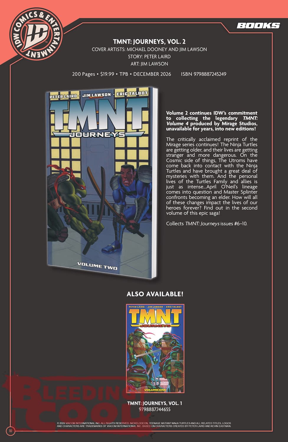 Exclusive: IDW's Official Full December 2026 Solicits & Solicitations