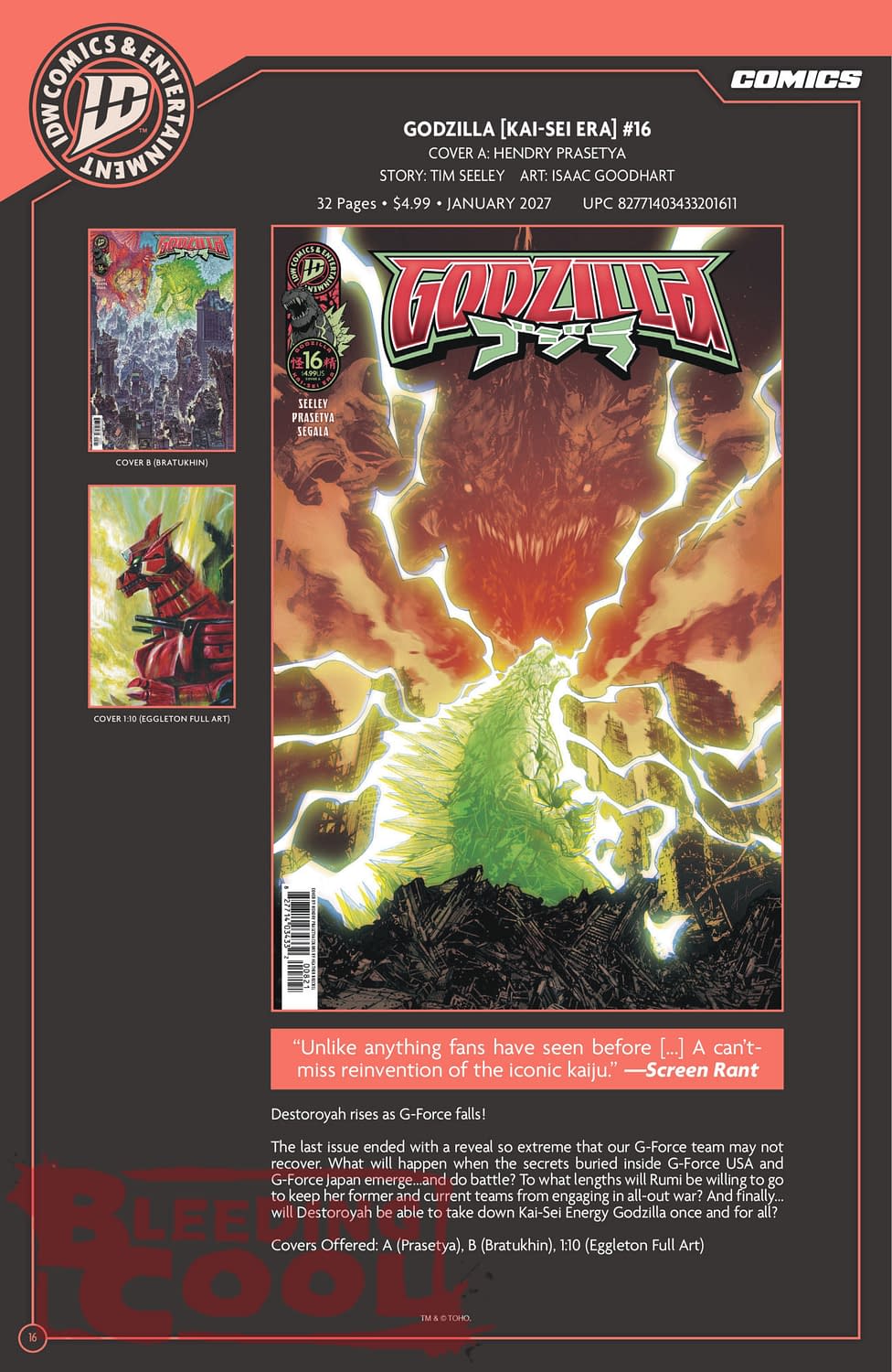 Exclusive: IDW's Official Full December 2026 Solicits & Solicitations