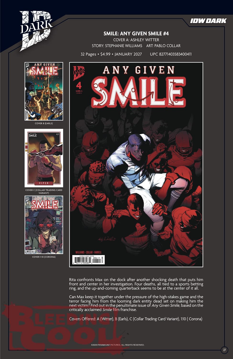 Exclusive: IDW's Official Full December 2026 Solicits & Solicitations