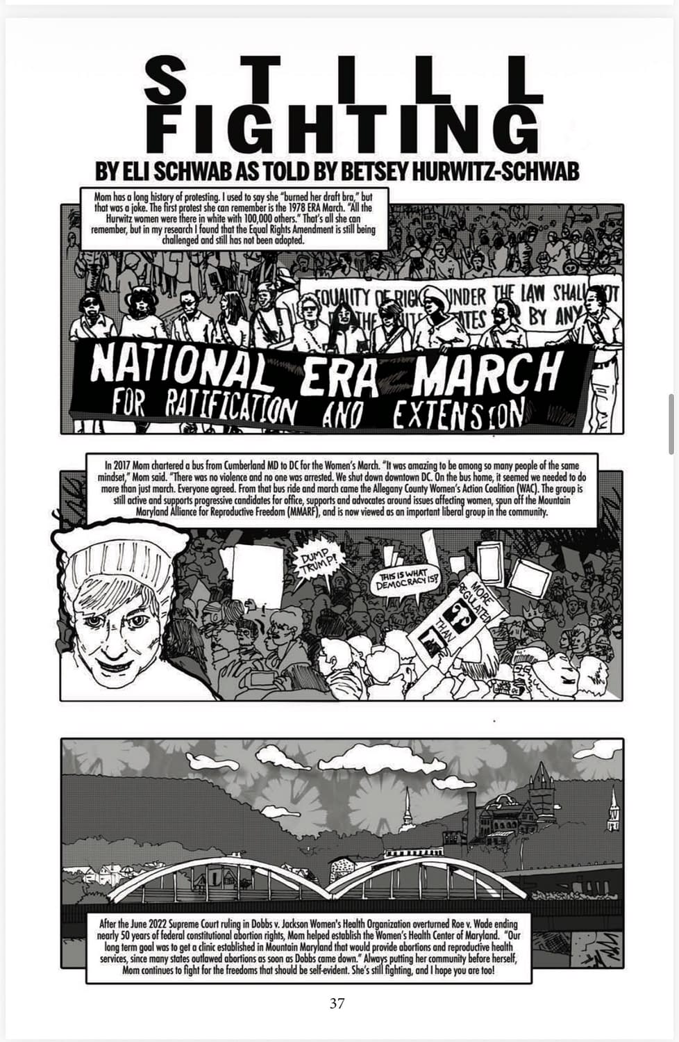 Times Like These, Bill Sienkiewicz, Emil Ferris & Peter Kuper Protest