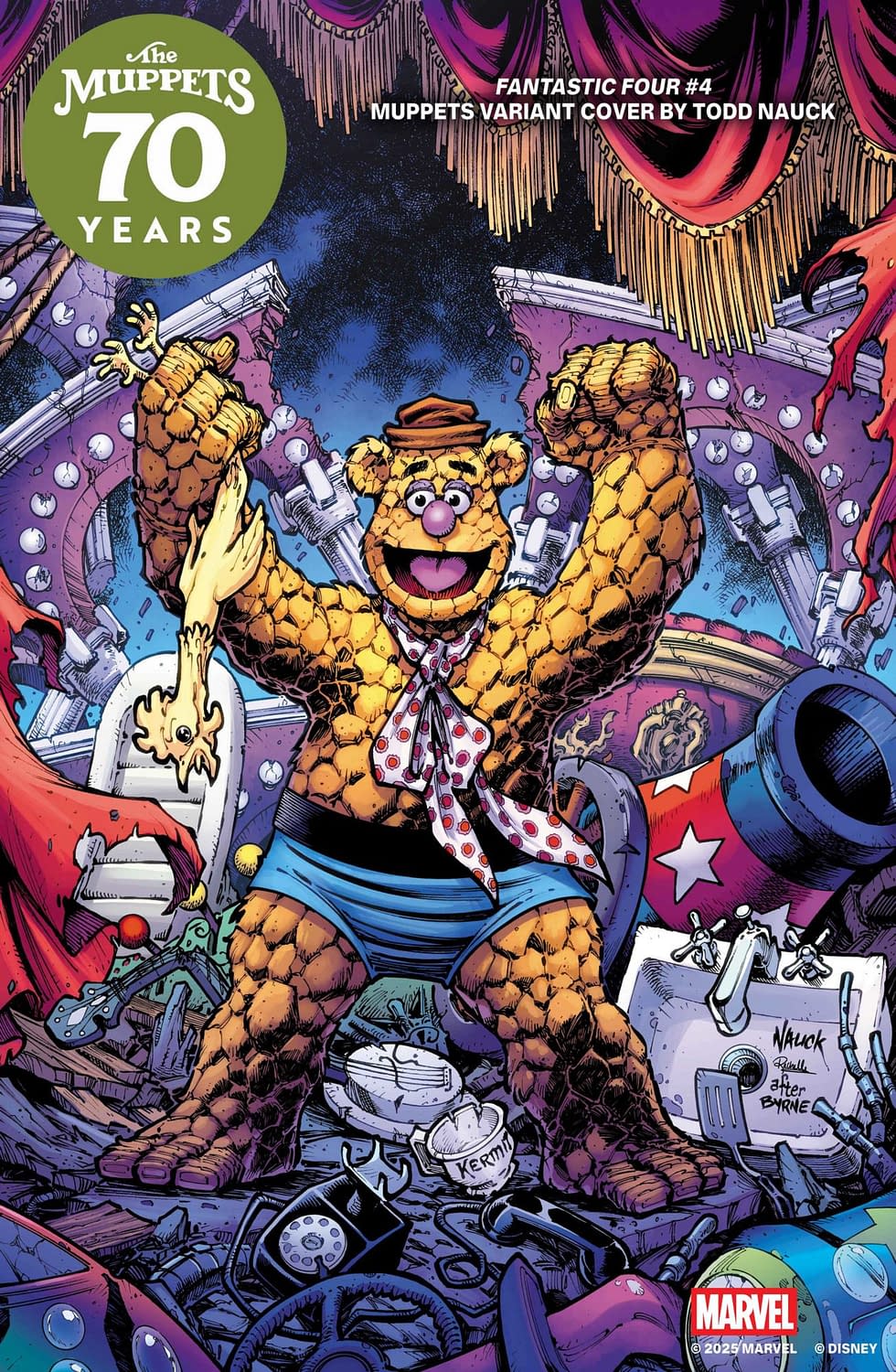 The Muppets Do The Marvel Universe In Variant Covers