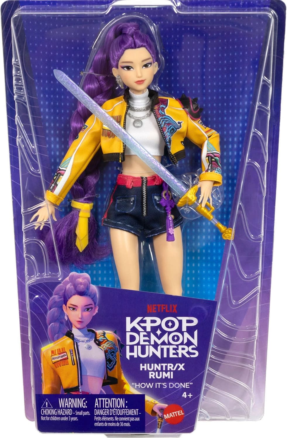 Take Down Demons with Mattel's KPop Demon Hunters Rumi Doll