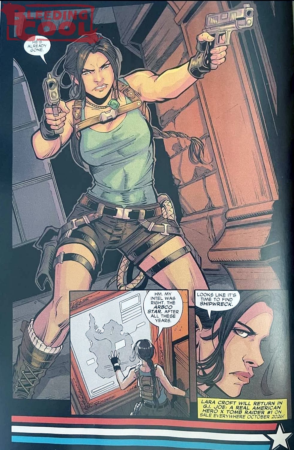 SCOOP: G.I. Joe X Tomb Raider Comic Book In October 2026 From Image
