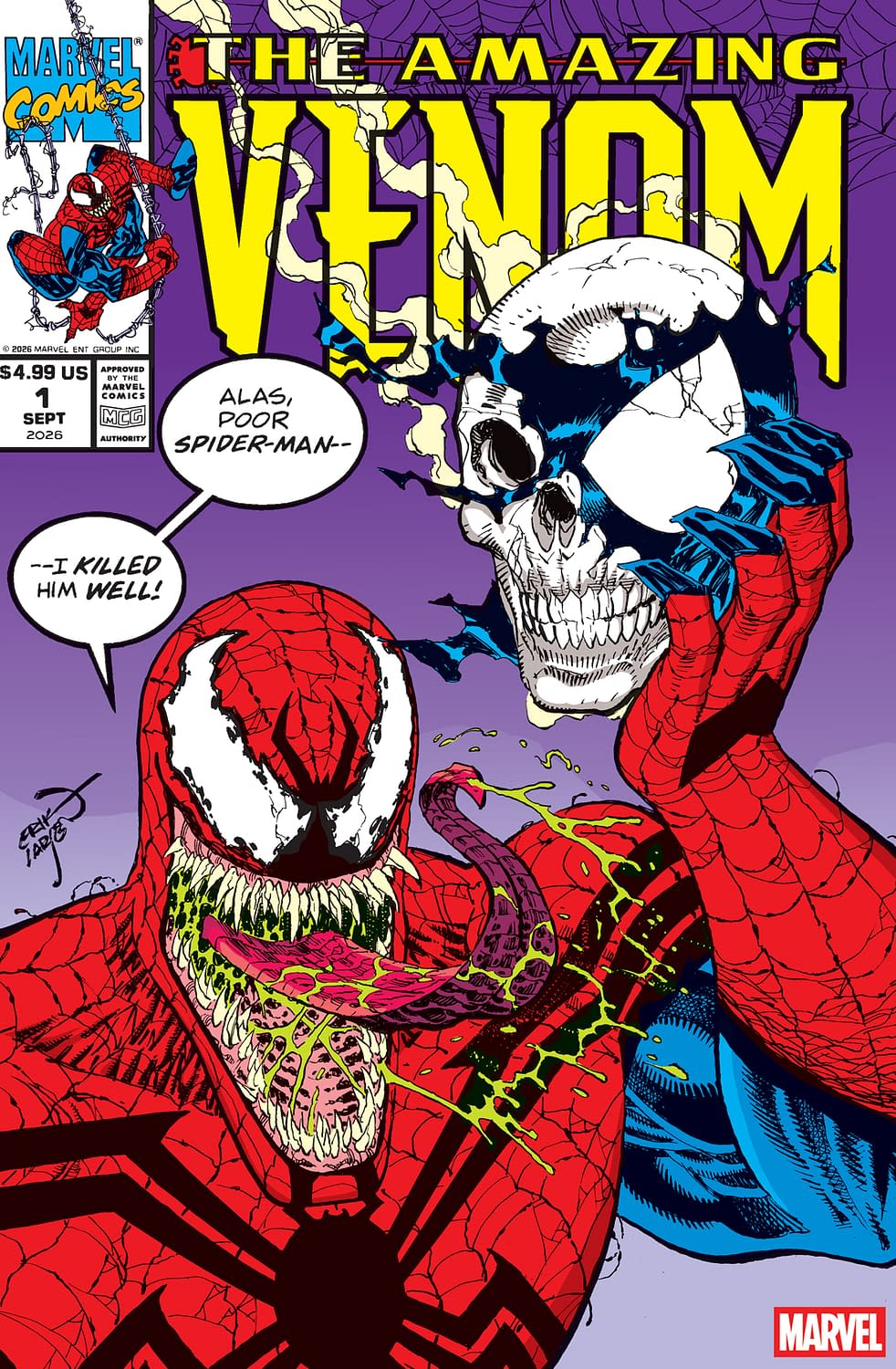 Amazing Venom #1 by Jordan Morris & Luke Ross With Boomerang Inside