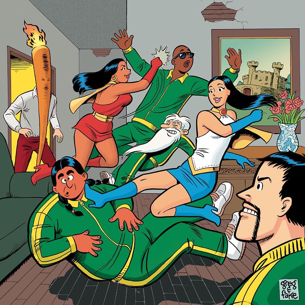 Flaming Carrot Crossover With The Santos Sisters