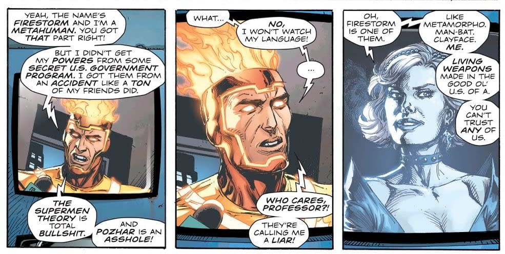 Doomsday Clock #5 by Geoff Johns and Gary Frank