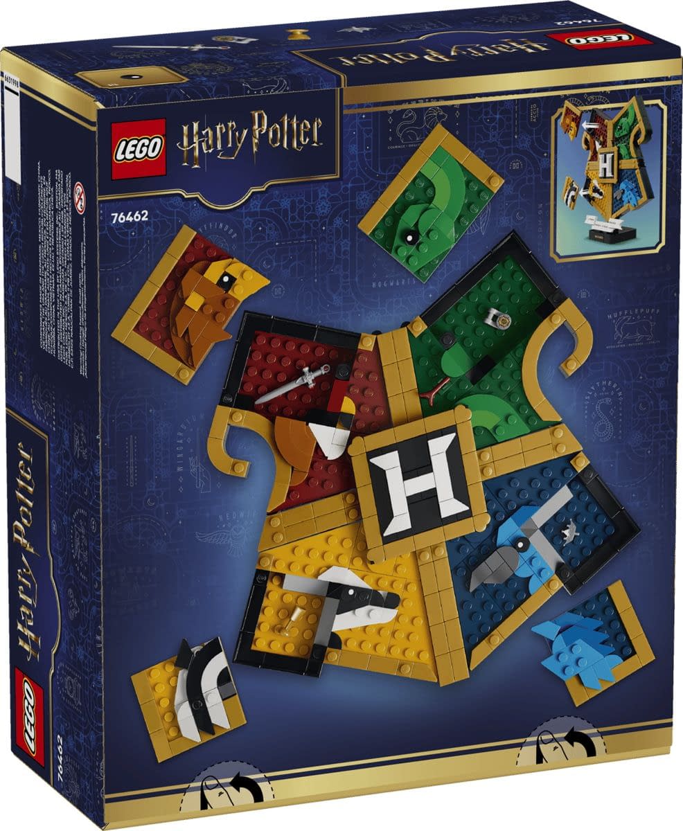 LEGO Brings the Magic with Harry Potter Hogwarts House Crest Set