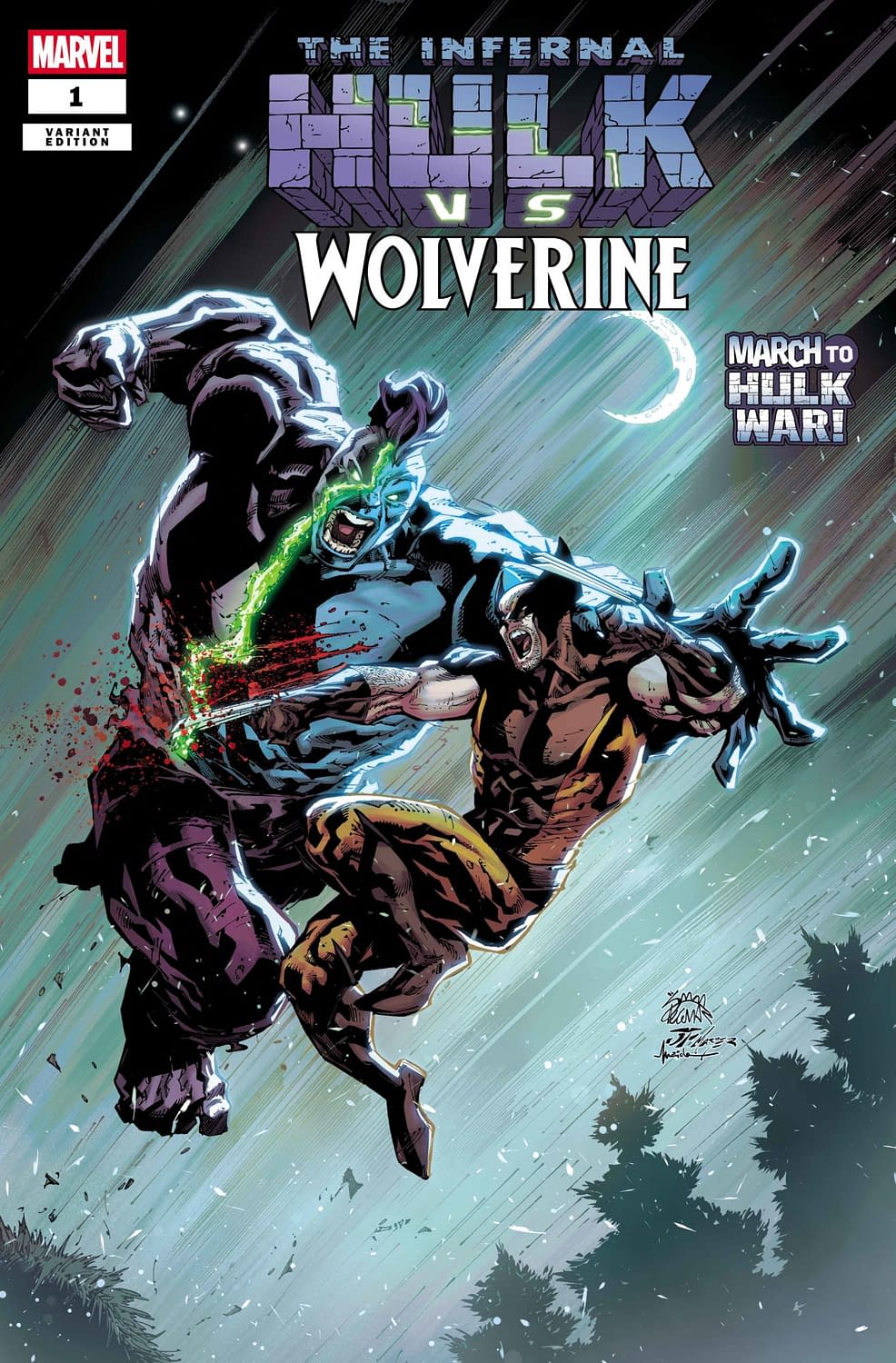 Infernal Hulk Vs One-Shots Against Wolverine, FF, Spidey & Avengers
