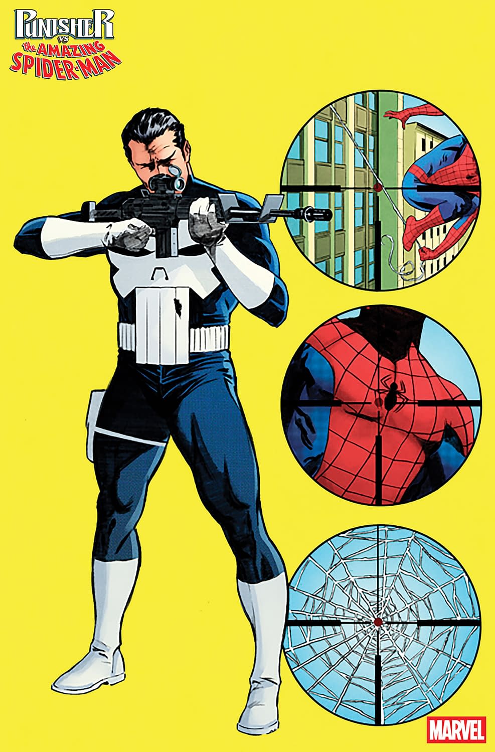 Marvel Publishes Punisher Vs Spider-Man In July 2026
