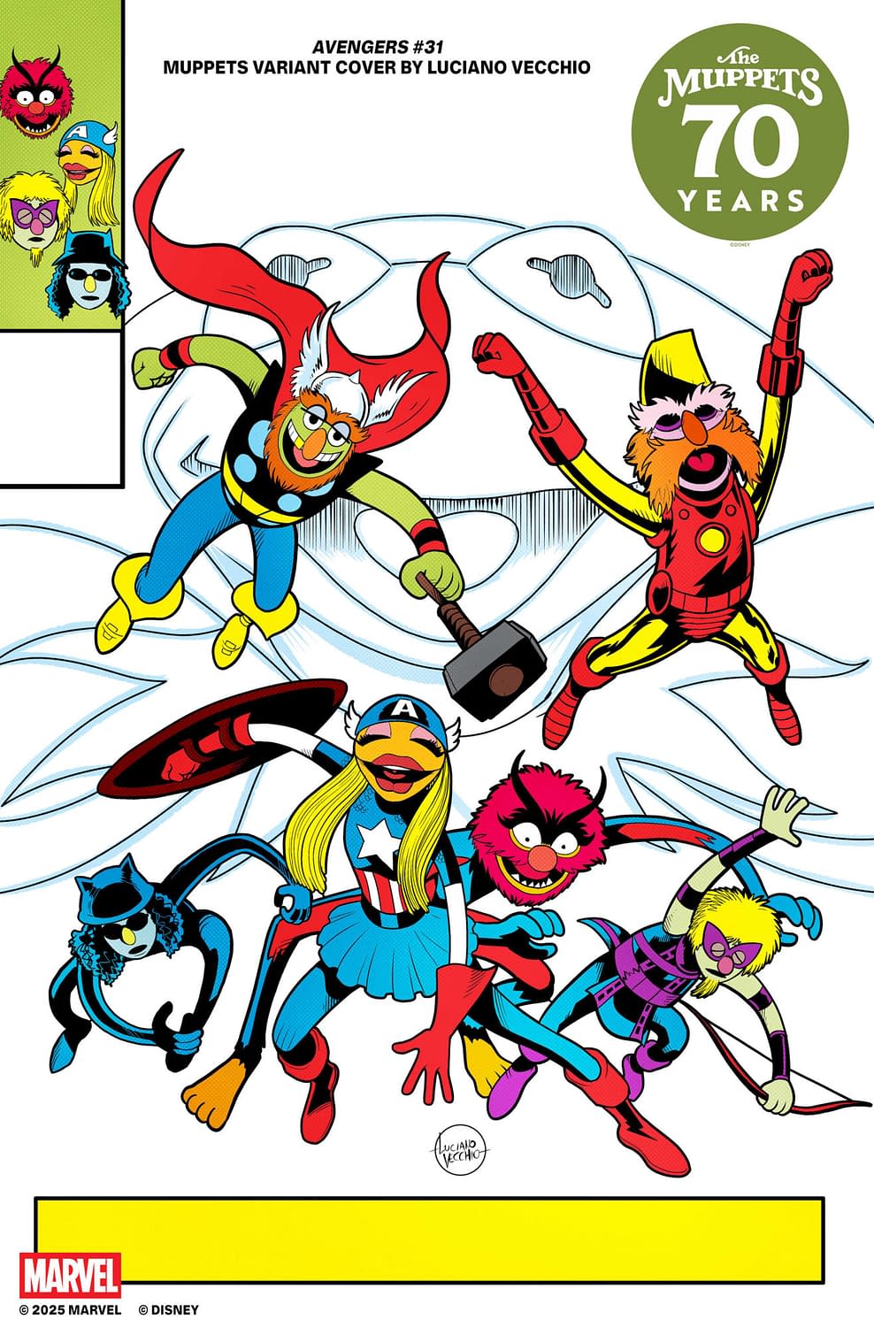 The Muppets Do The Marvel Universe In Variant Covers