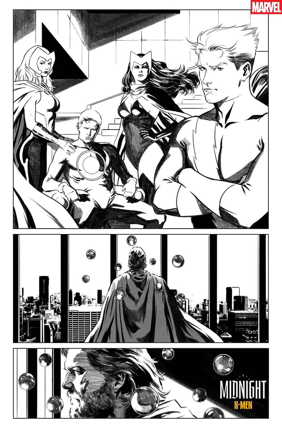 Better Look At Jonathan Hickman & Matteo Della Fonte's Midnight: X-Men