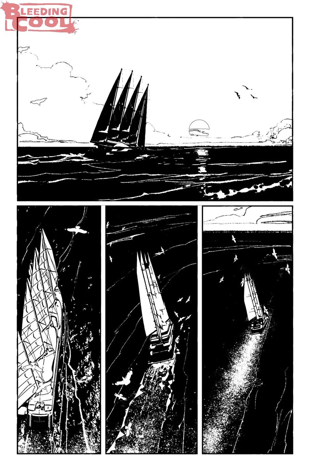 A Bigger Look Inside Alex Maleev's Warbird From Bad Idea Comics