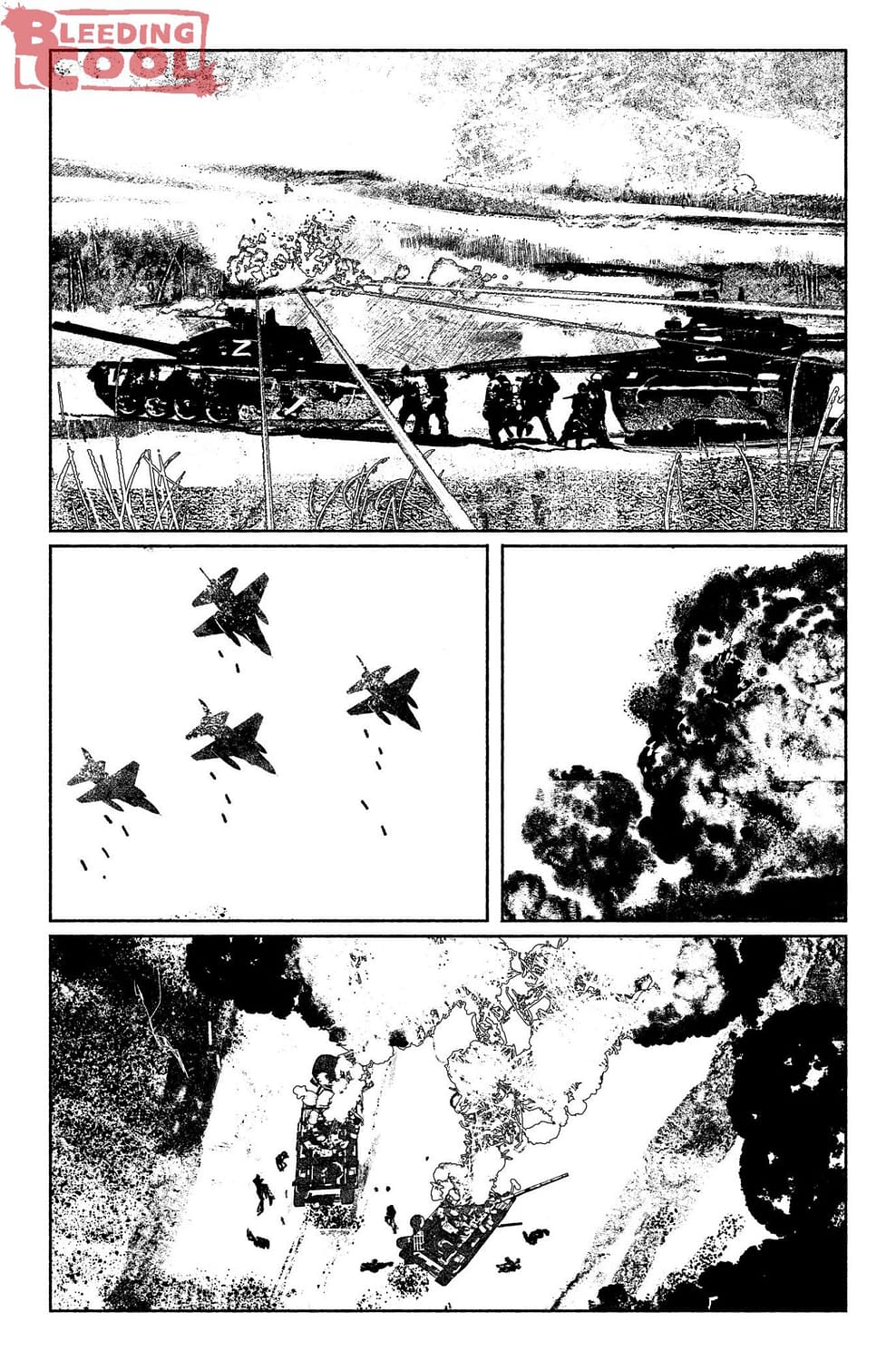 A Bigger Look Inside Alex Maleev's Warbird From Bad Idea Comics