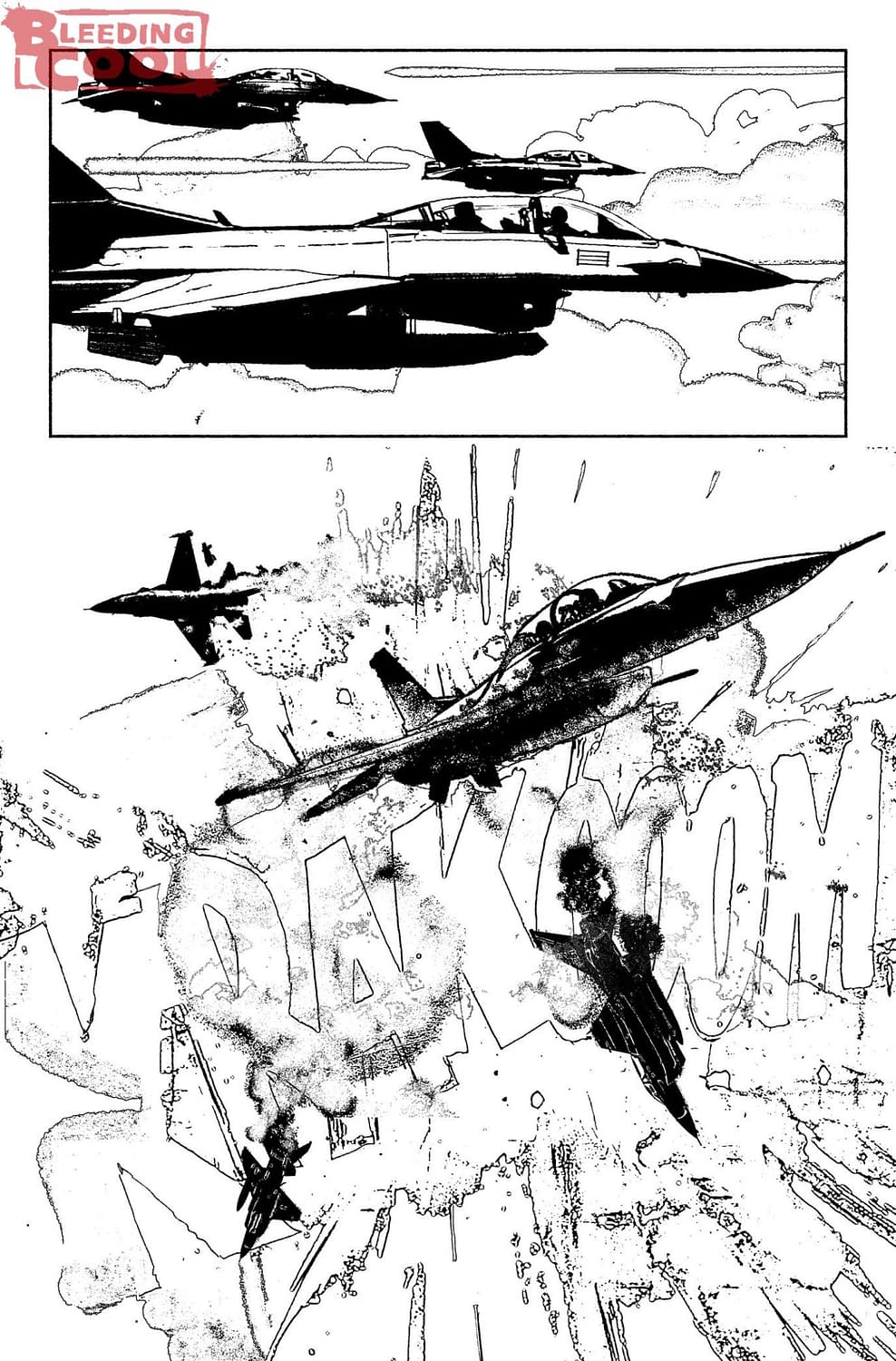 A Bigger Look Inside Alex Maleev's Warbird From Bad Idea Comics
