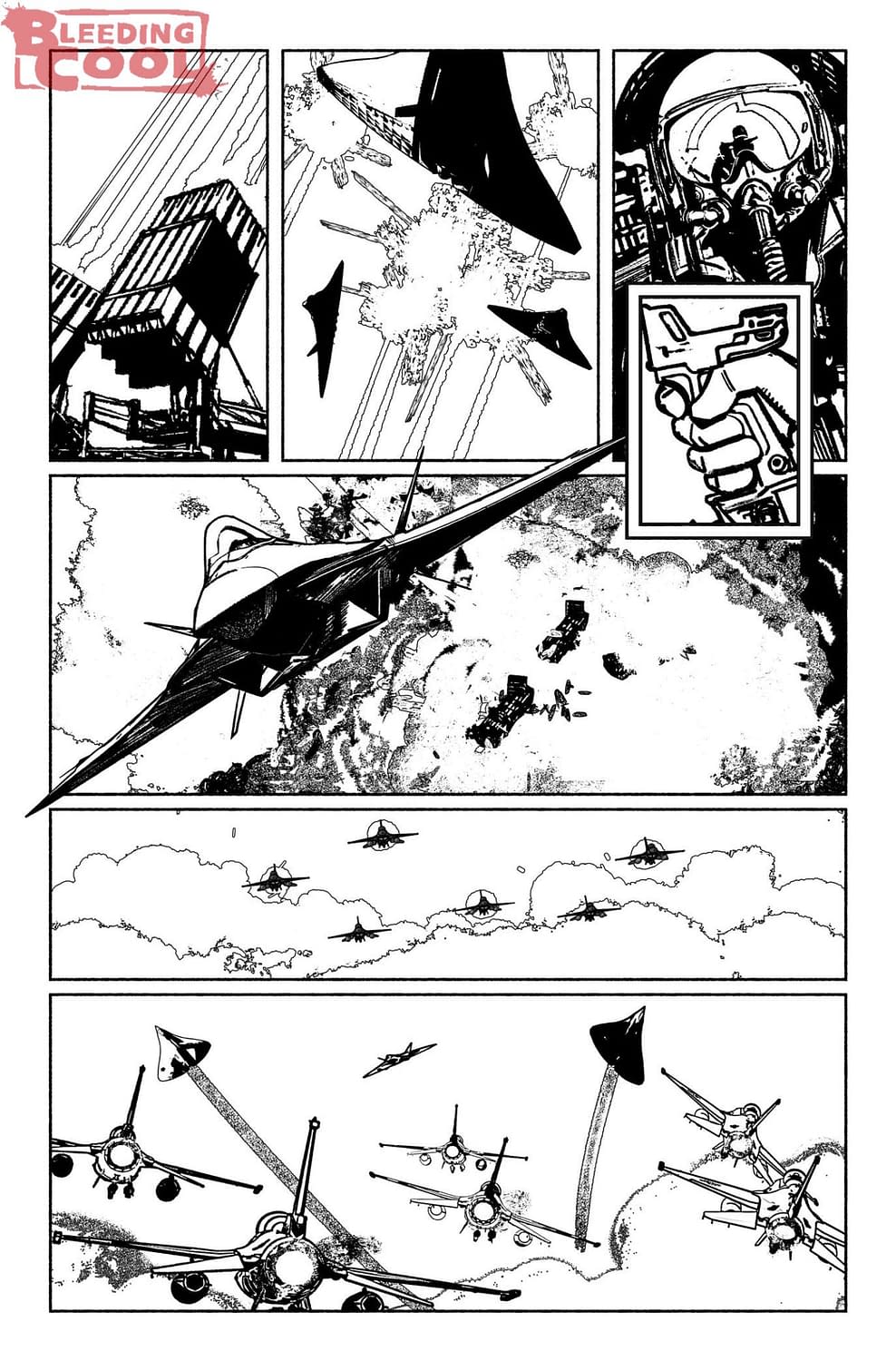 A Bigger Look Inside Alex Maleev's Warbird From Bad Idea Comics