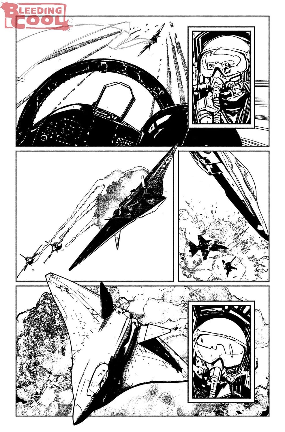 A Bigger Look Inside Alex Maleev's Warbird From Bad Idea Comics
