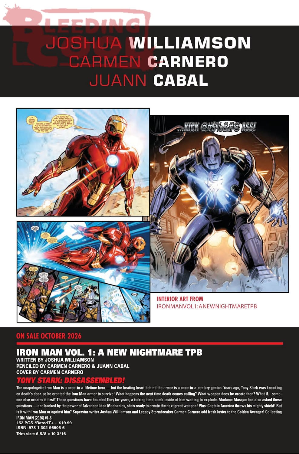 Marvel Comics September 2026 Official Full Solicits And Solicitations