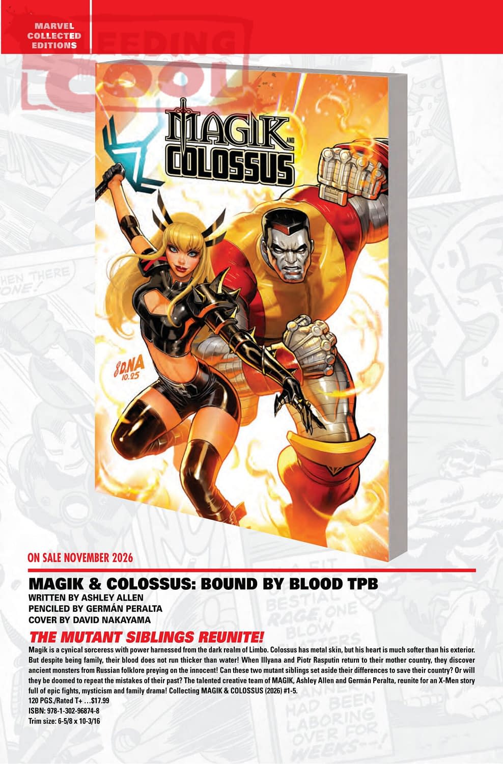 Marvel Comics September 2026 Official Full Solicits And Solicitations