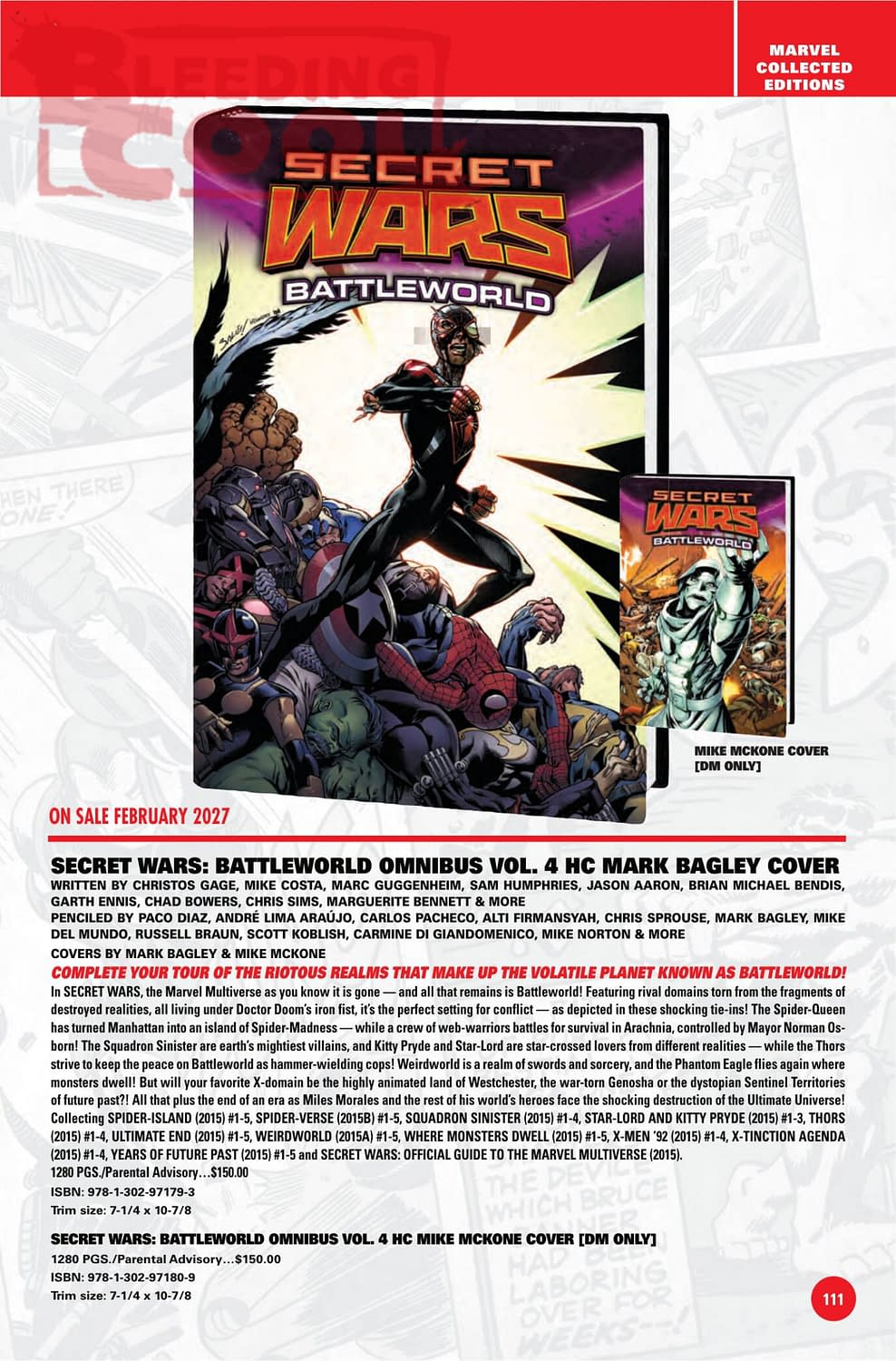 Marvel Comics September 2026 Official Full Solicits And Solicitations