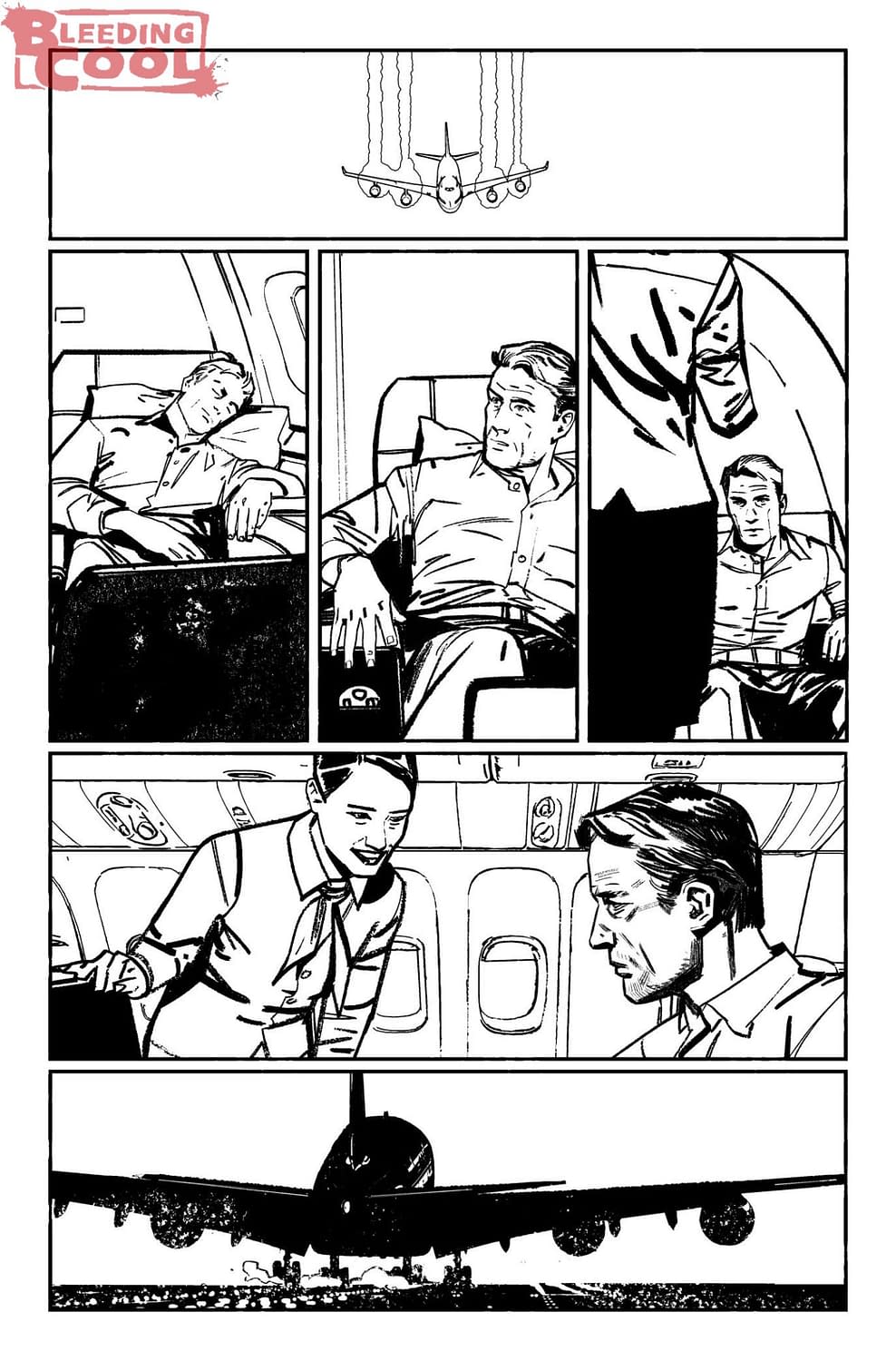 A Bigger Look Inside Alex Maleev's Warbird From Bad Idea Comics