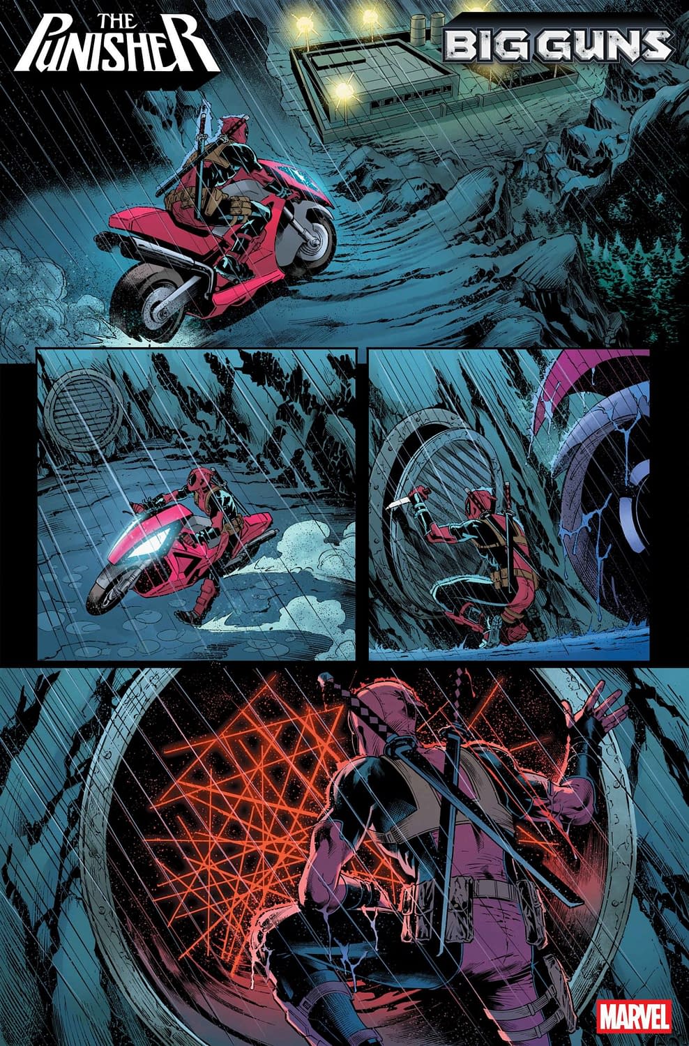 First Look Inside Punisher/Deadpool Big Guns Marvel Crossover Event