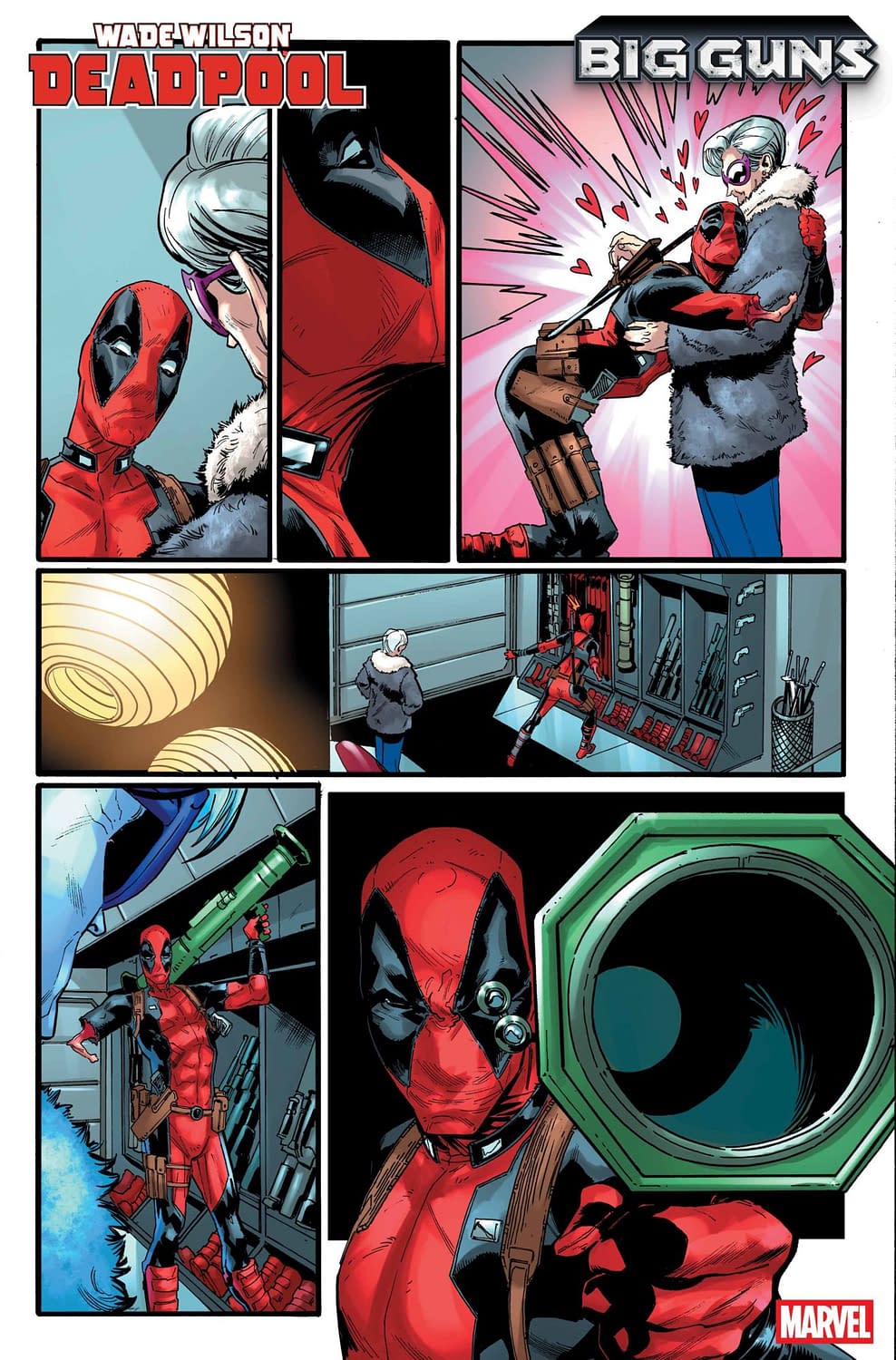 First Look Inside Punisher/Deadpool Big Guns Marvel Crossover Event
