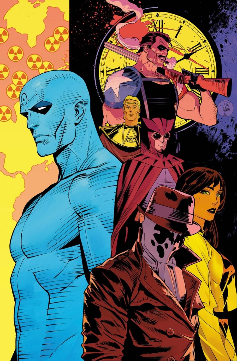 Frank Quitely, Dan Mora & Clay Mann Draw Watchmen