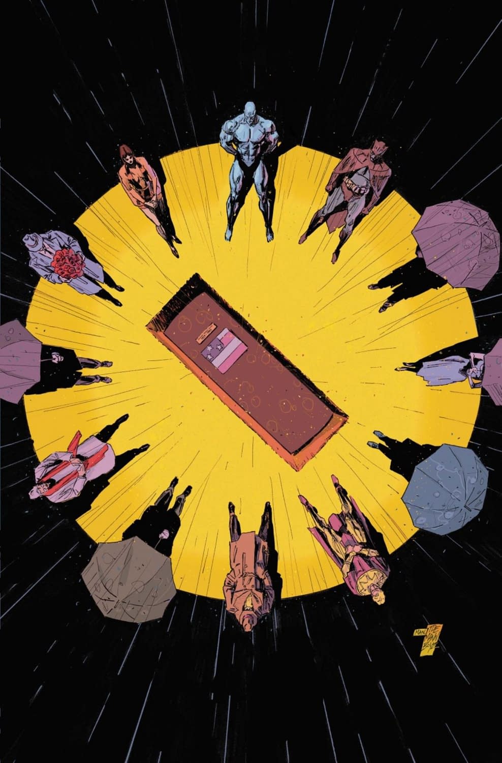 Frank Quitely, Dan Mora & Clay Mann Draw Watchmen