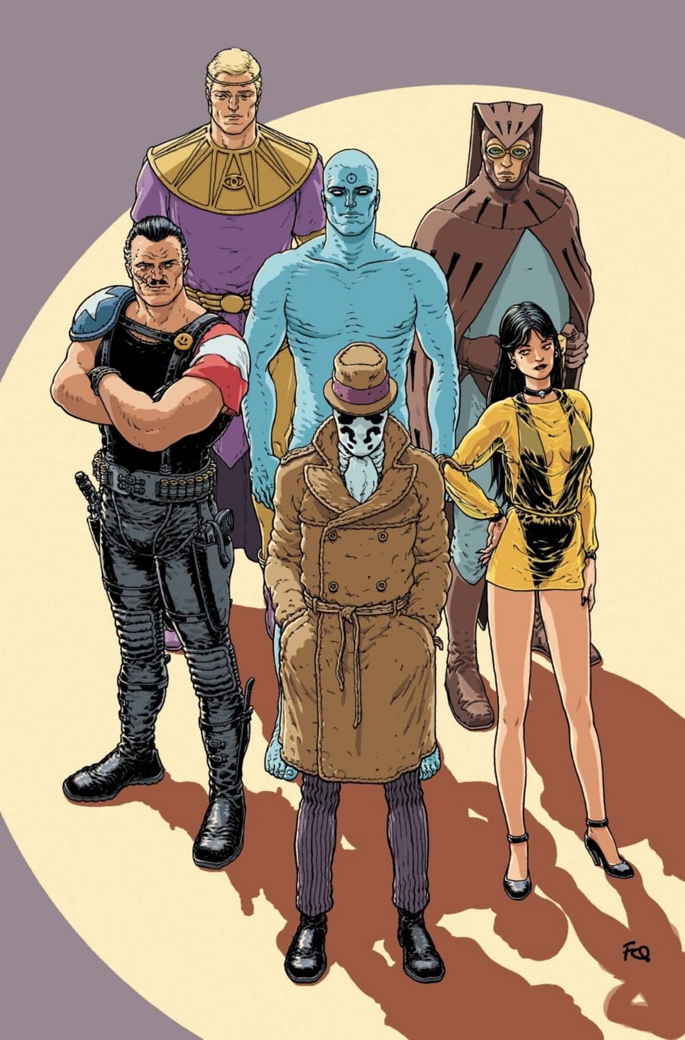 Frank Quitely, Dan Mora & Clay Mann Draw Watchmen