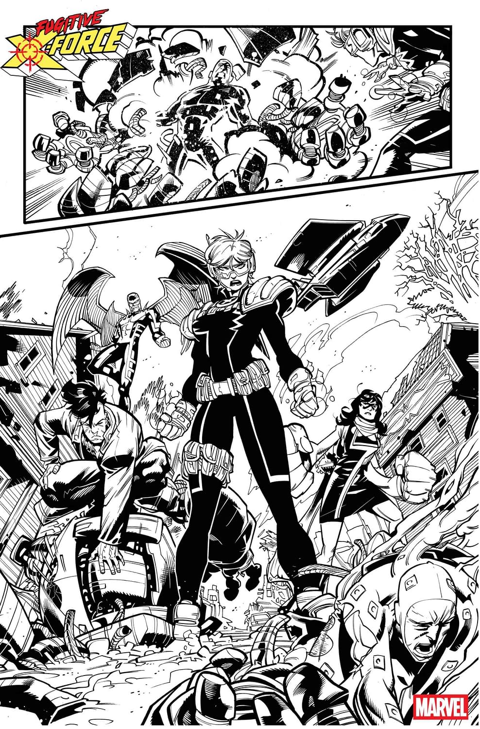 Marvel Relaunches Inglorious X-Force As Fugitive X-Force In December