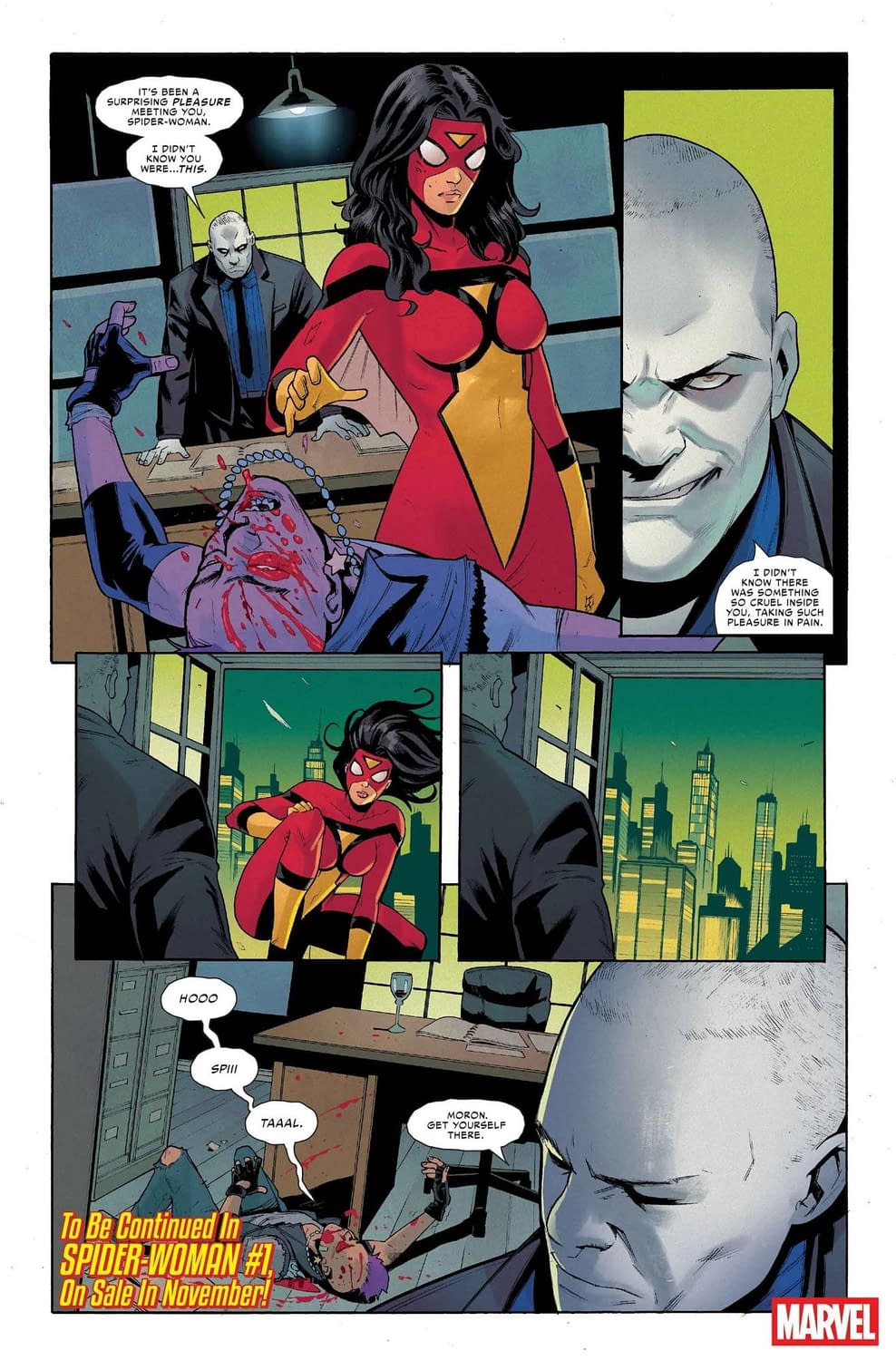 Spider-Woman #1 by Dan Watters, Andrea Broccardo