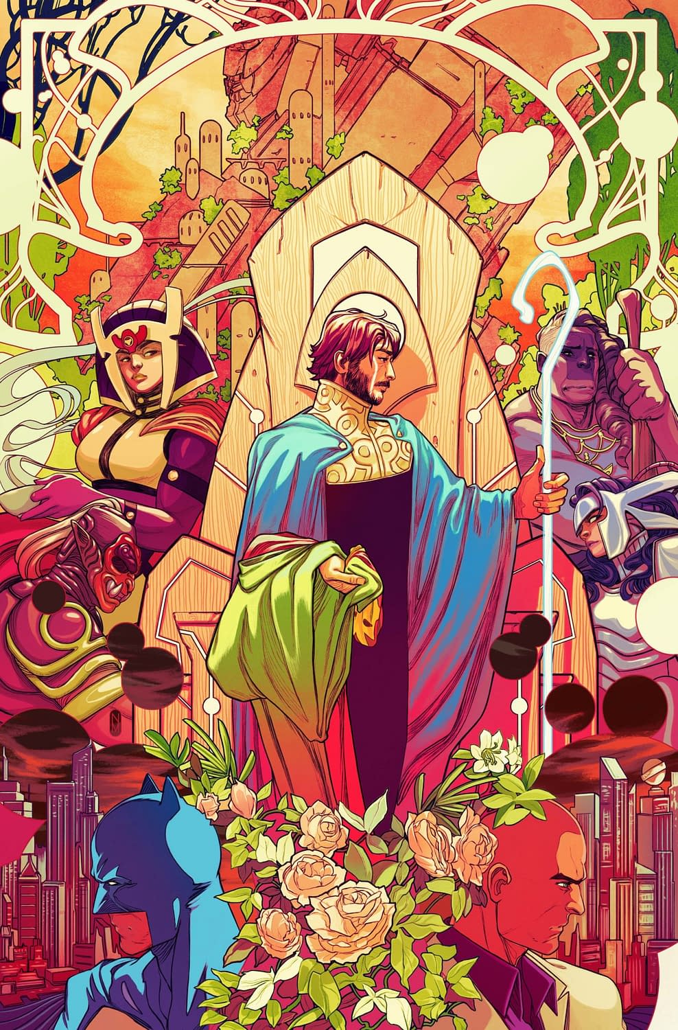 DC All In Saga: The New Gods #1 variant cover