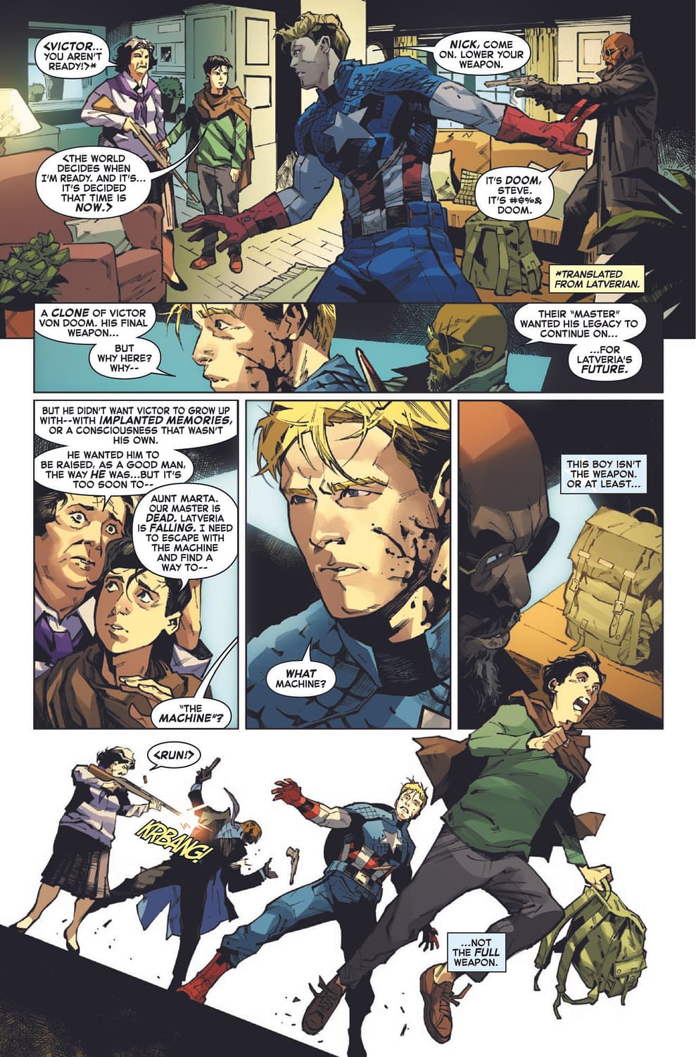 Armageddon Preview With Next Week's Captain America And Wolverine