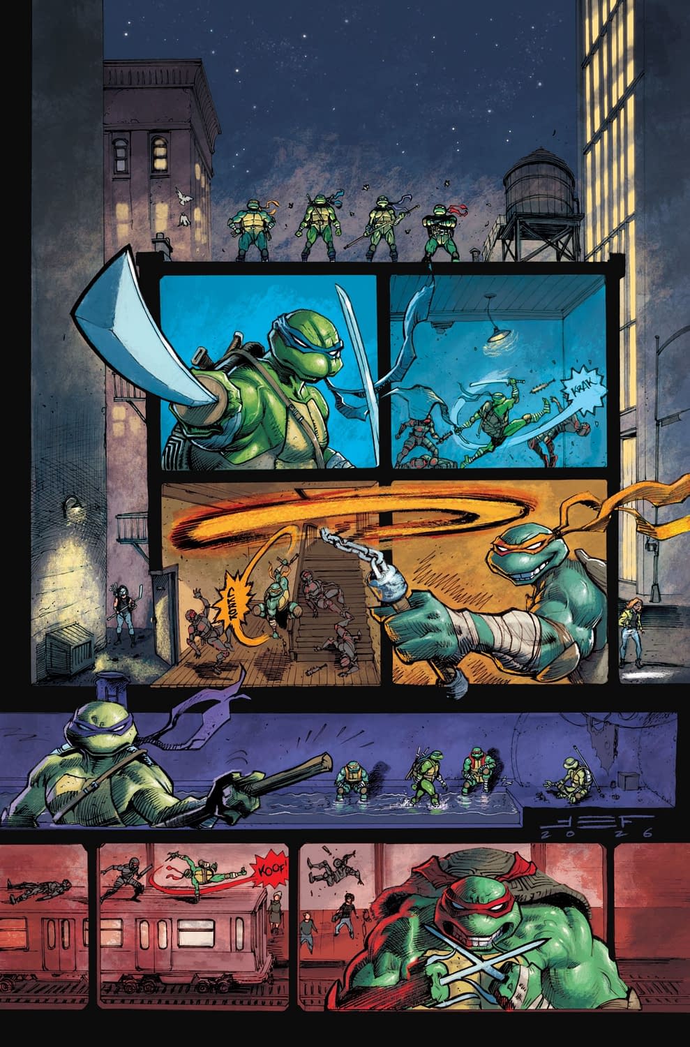 Teenage Mutant Ninja Turtles #300 Blind Bags By Ito And Juan Ferreyra