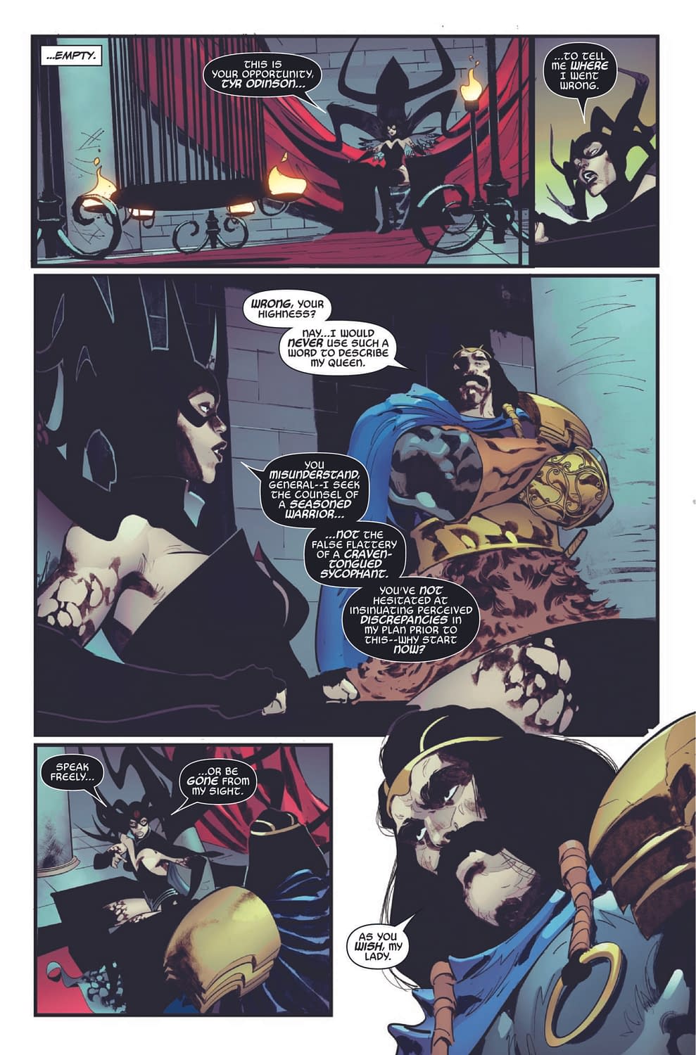 Queen In Black Preview In Knull