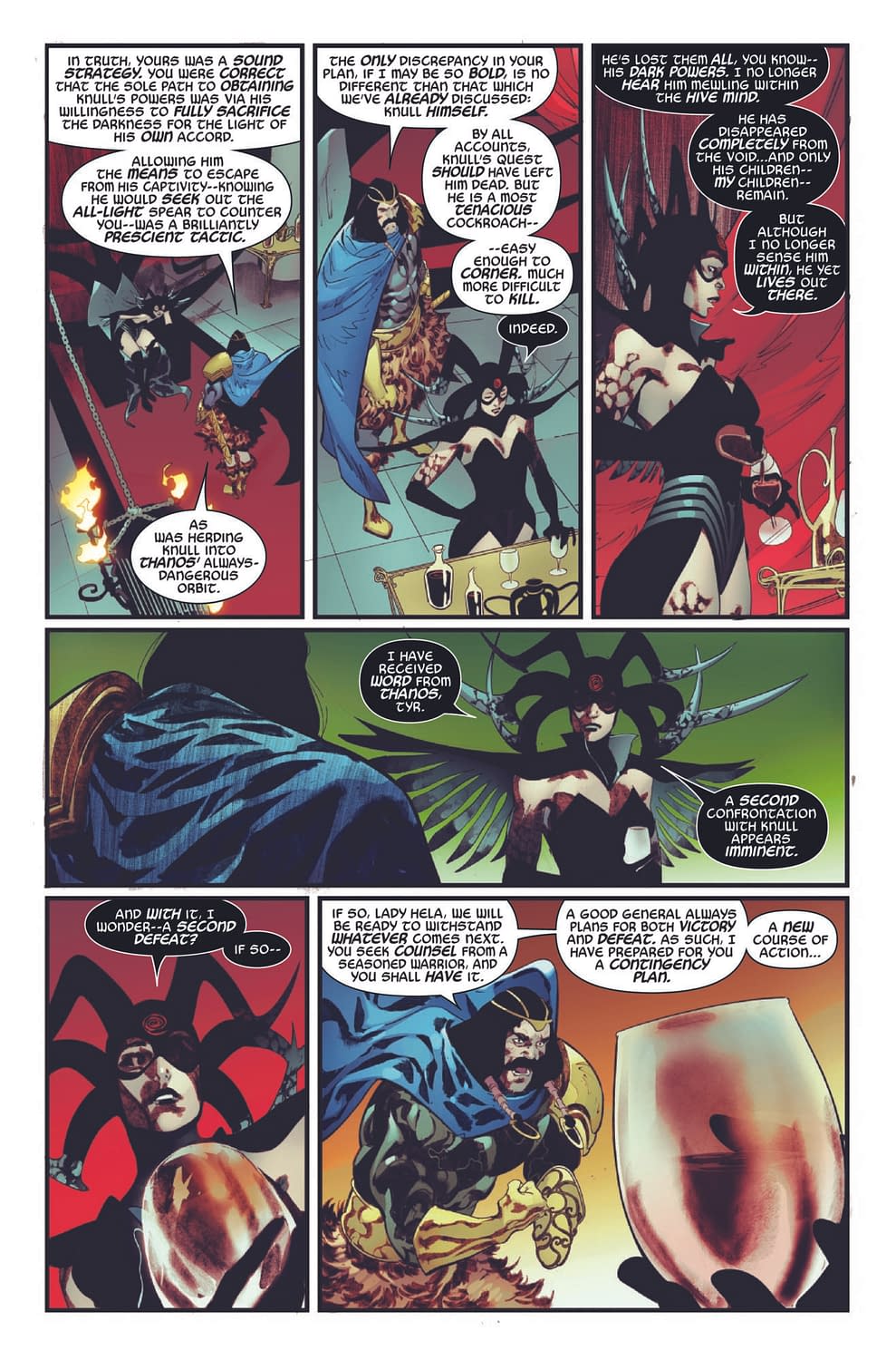 Queen In Black Preview In Knull