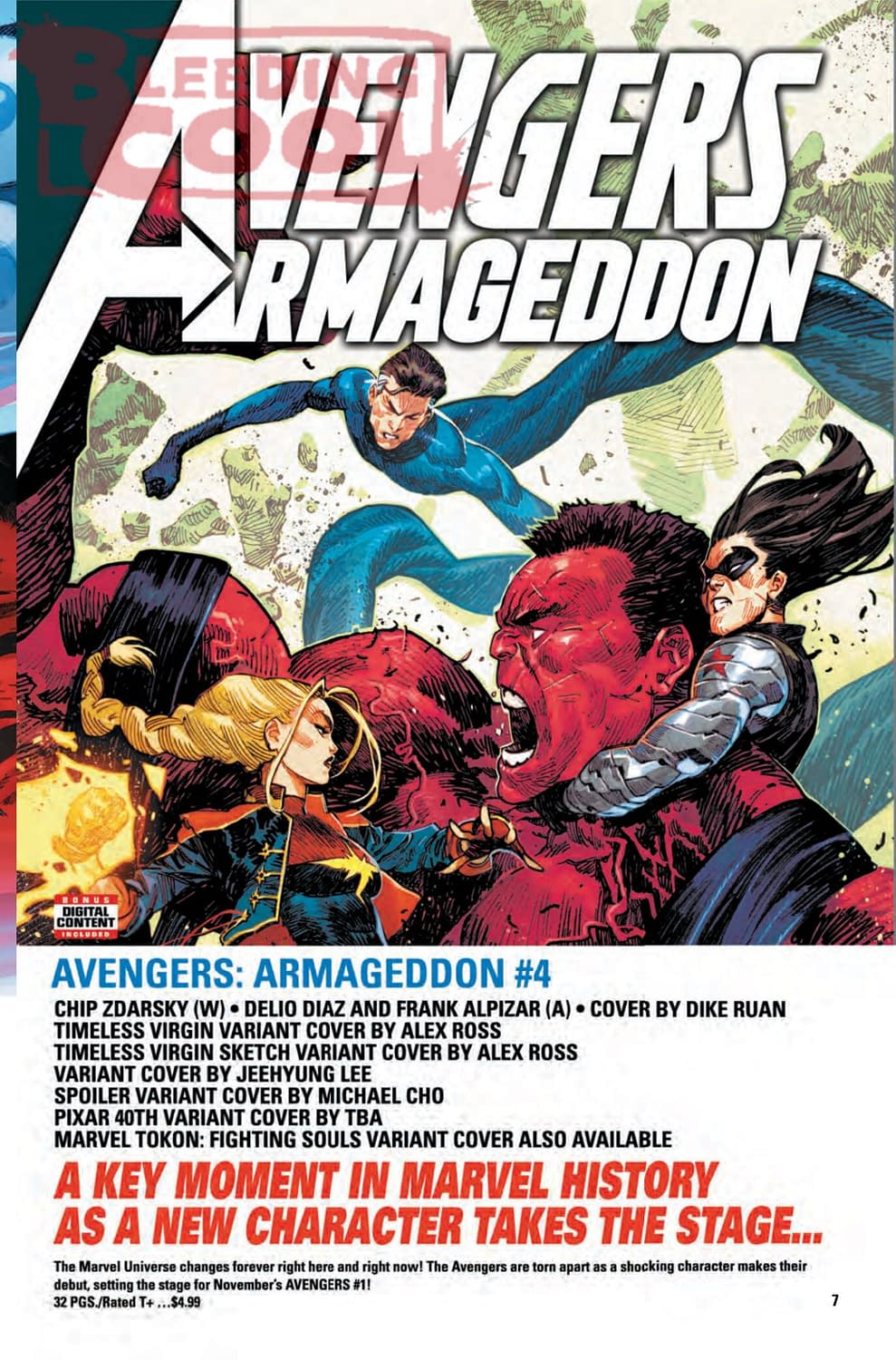 Marvel Comics September 2026 Official Full Solicits And Solicitations