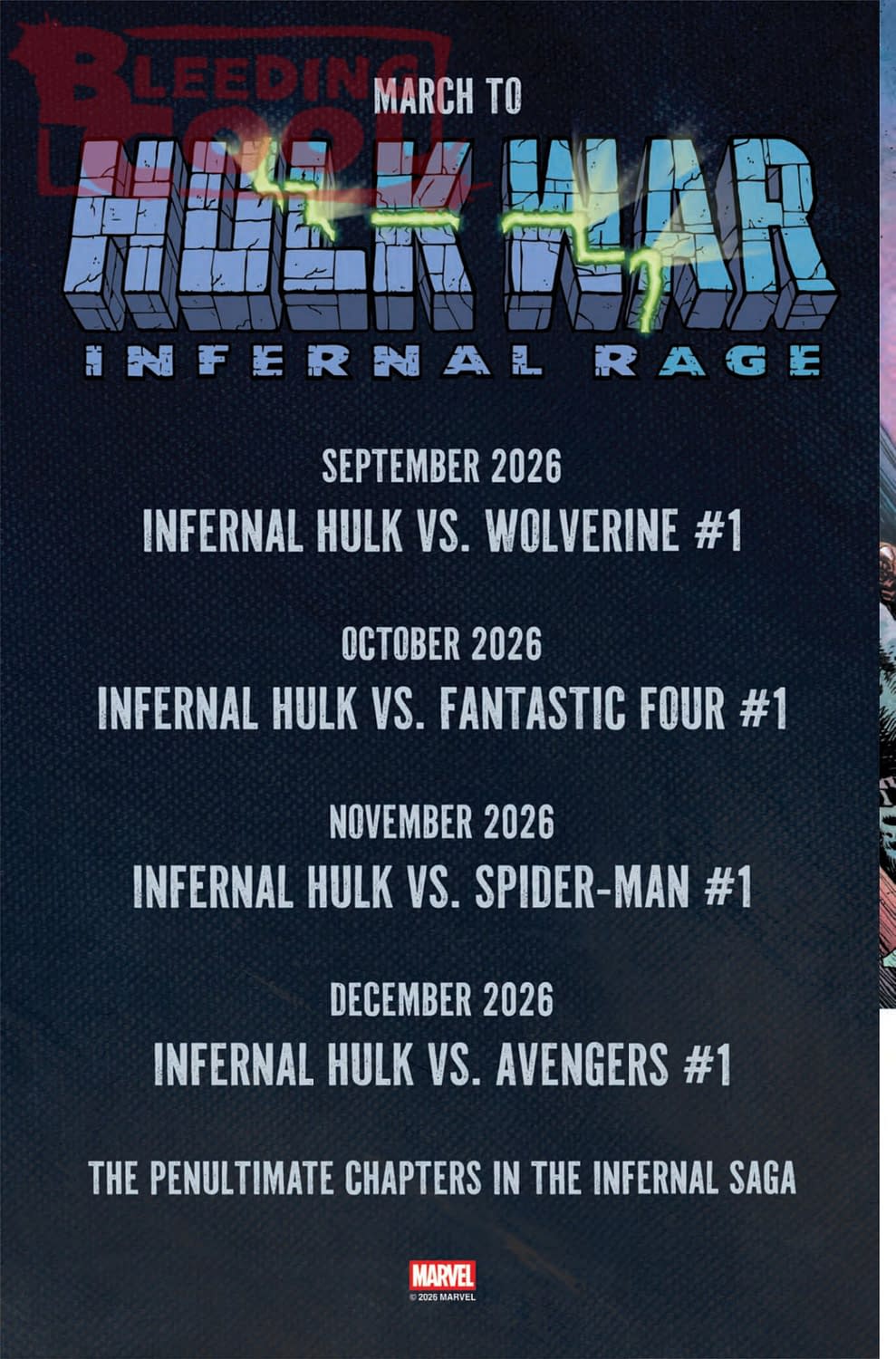 Marvel Comics September 2026 Official Full Solicits And Solicitations