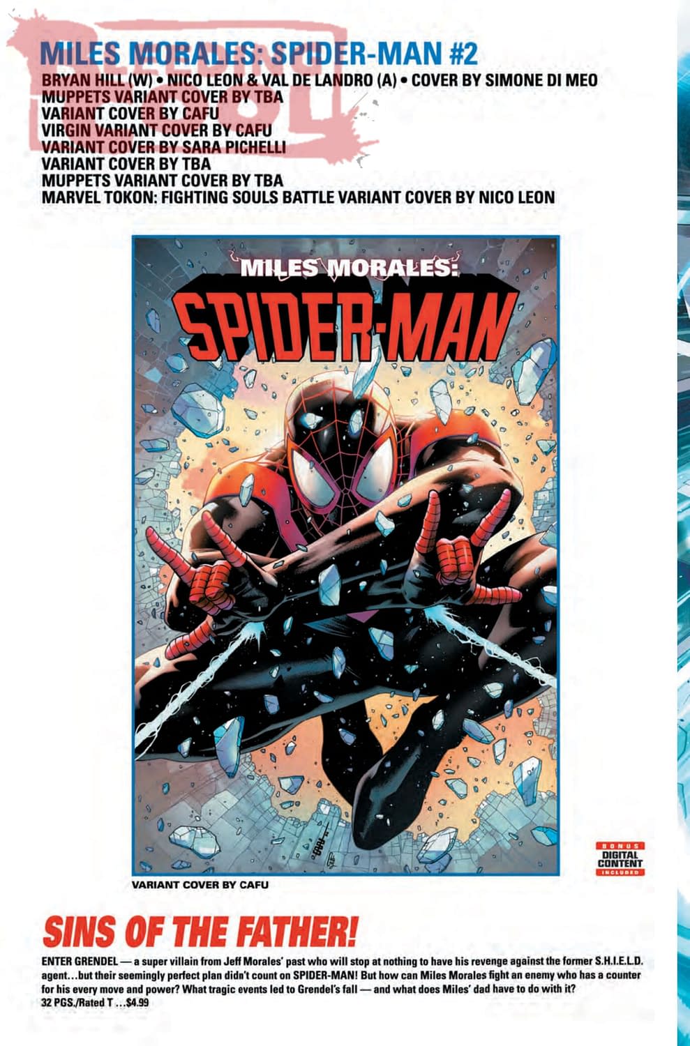 Marvel Comics September 2026 Official Full Solicits And Solicitations