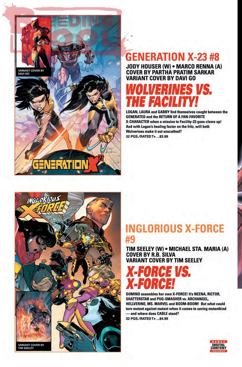 Marvel Comics September 2026 Official Full Solicits And Solicitations