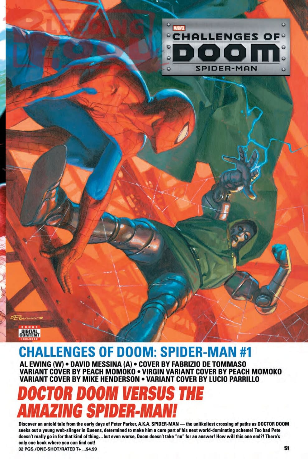 Marvel Comics September 2026 Official Full Solicits And Solicitations